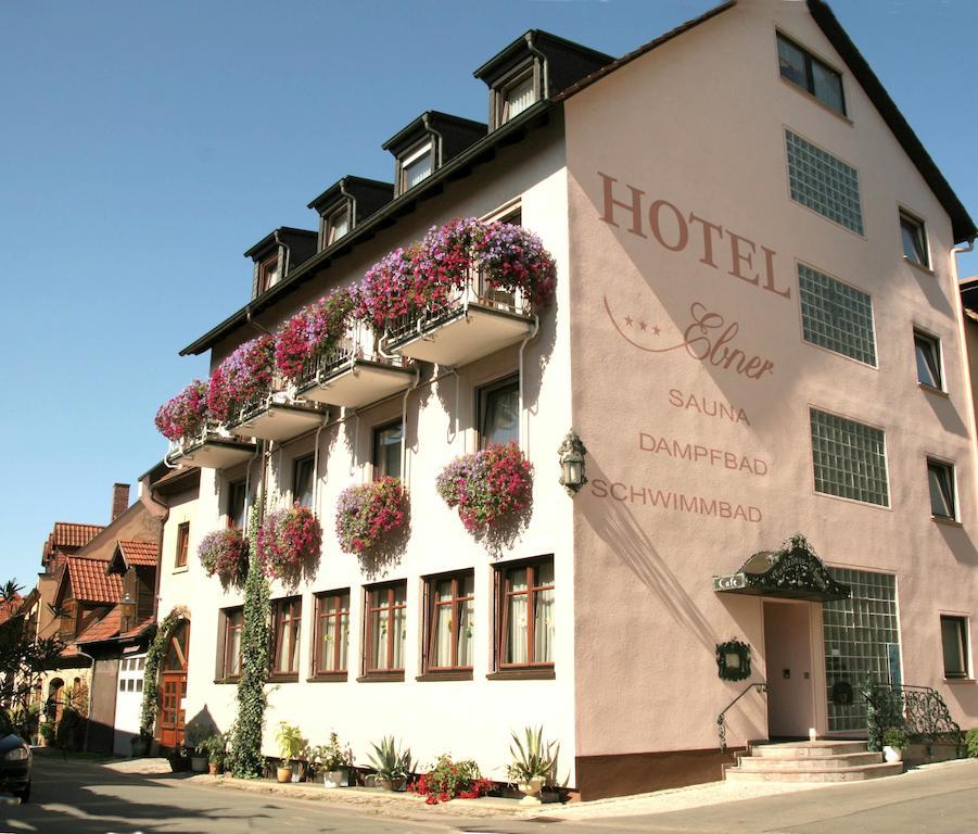 Hotel Ebner Bad Konigshofen im Grabfeld Exterior photo